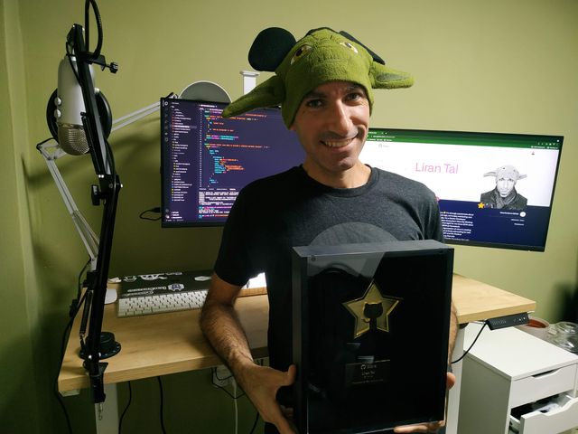 Liran Tal’s GitHub Stars award